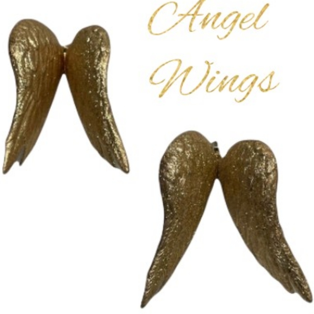 Guardian Angel Wing Gold Glitter Clip Decorations Home Decor Decorations Bundle